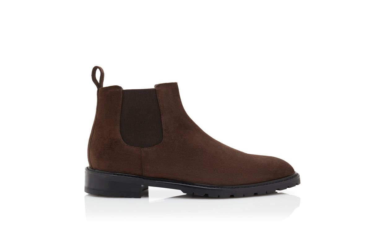 Brown Suede Ankle Boots