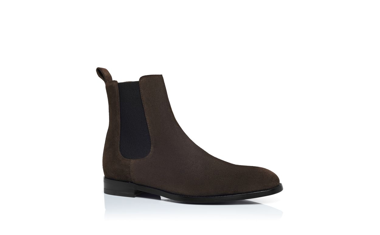 Brown Suede Ankle Boots