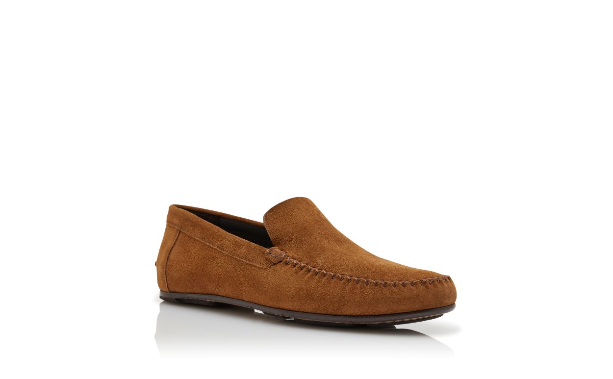 Brown Suede Slippers