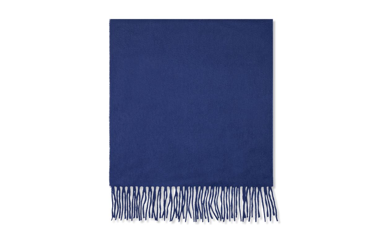 Blue Cashmere Scarf