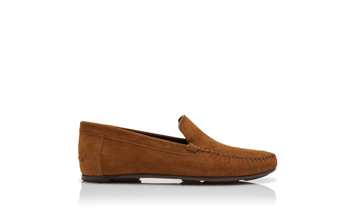 Brown Suede Slippers