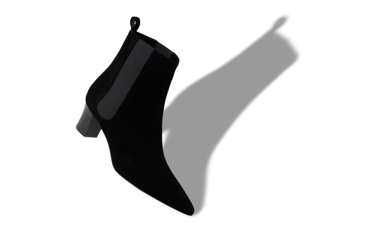 Black Suede Ankle Boots